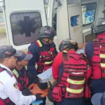 Motorizada resultó lesionada tras colisión en la avenida Bella Vista de Maturín